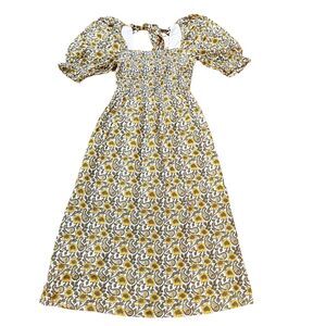 Milkmaid Midi Ditsy Floral Prairie Cottagecore Dress Size S by Rahi Shopbop NEW